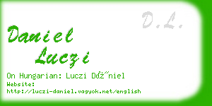 daniel luczi business card